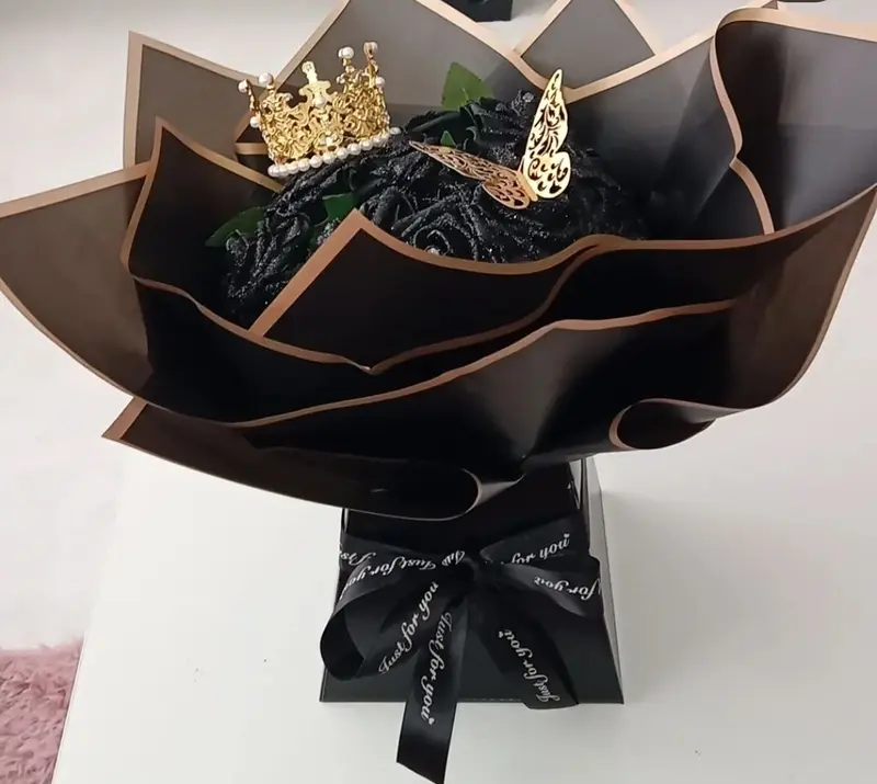 Glitter foam Roses 0
