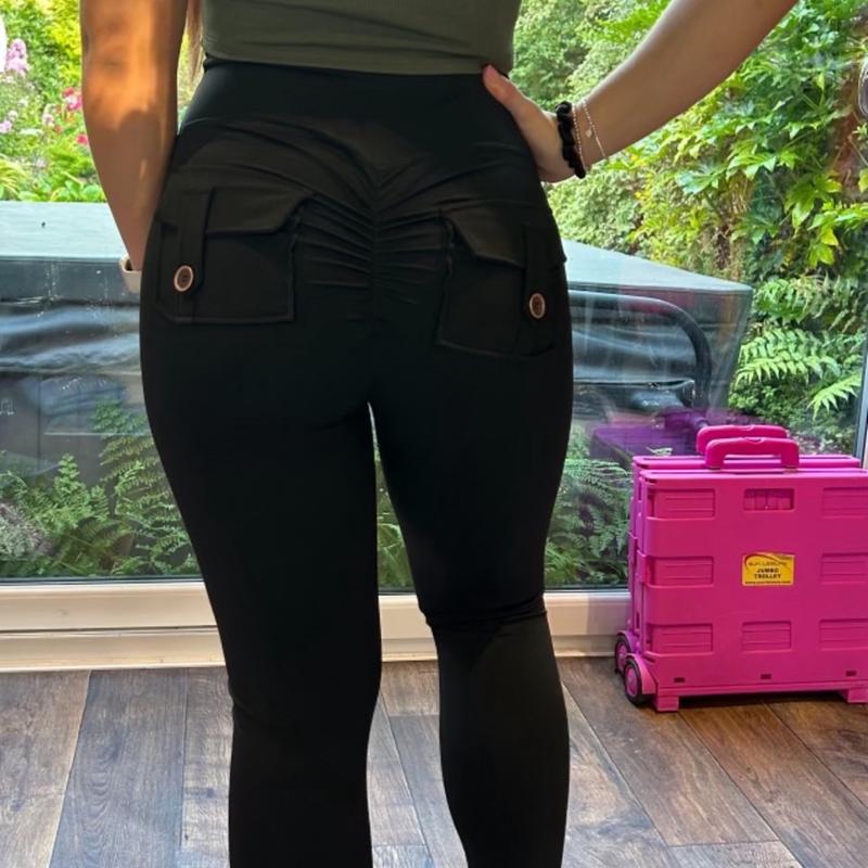 Scrunch bum pocket leggings 5