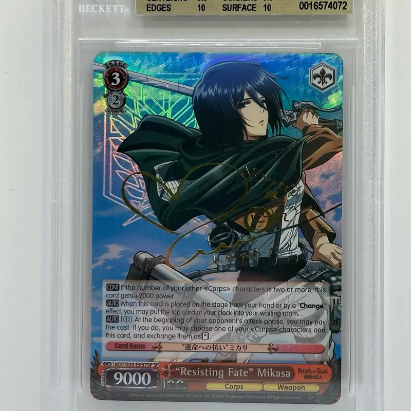 BGS Graded Anime Cards One Piece, Weiss Schwarz & Union Arena & More 2