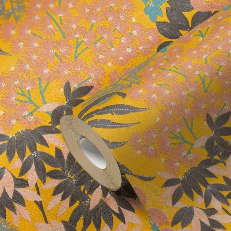 AS Creation Metropolitan Stories 3 Zoe Miami Wallpaper 39128-3 yellow  wallpaper 1