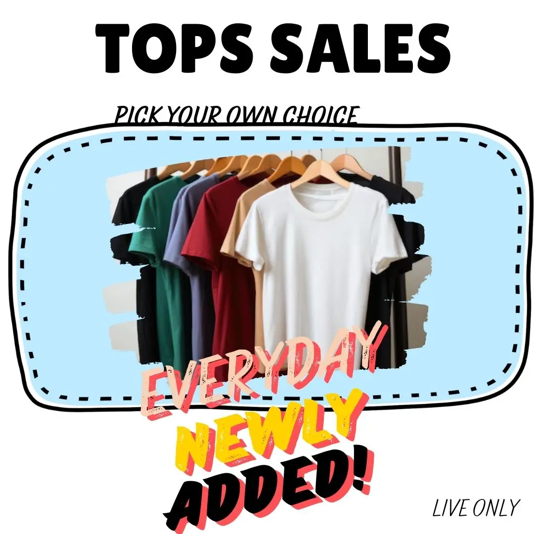 VO T Shirt Sweatshirt Patterned Plain Assorted Live unisex  Tops