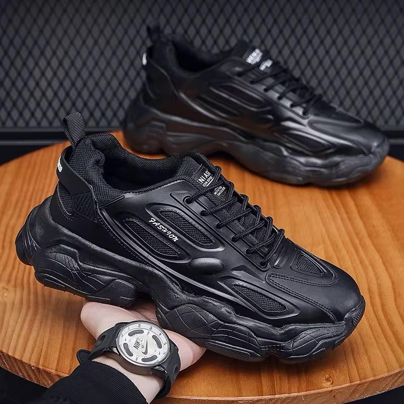 Men's Summer Casual Running Shoes with Height Increasing Insole New Breathable Versatile Walking Style Sports Shoes 4