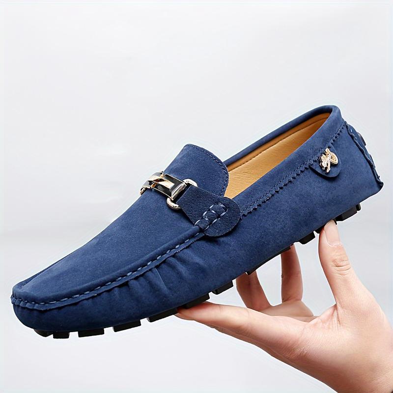Product Introduction of [Soft Sole] Women's Slip-On Loafers |     Soft Sole |     Anti-Skid |     Solid Color Moccasin Flats |     Rubber Sole 3