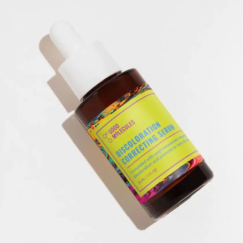 Good Molecules Discoloration Correcting Serum - Tranexamic Acid Ester Salt and Niacinamide for Dark Spots, Sun Damage, and Age Spots - Skincare Face Skin Repair Bright