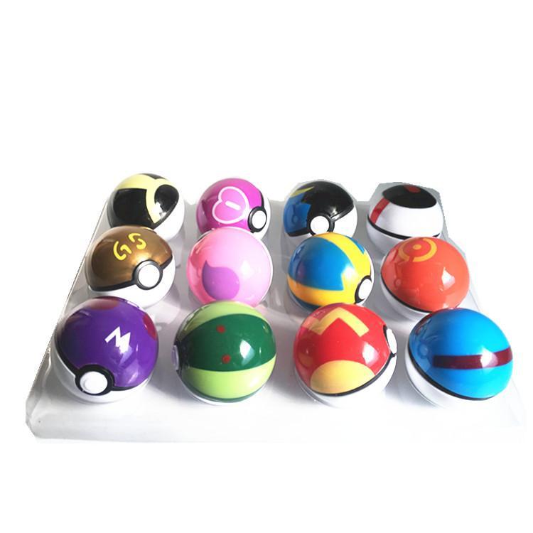 Pokémon Balls 12Pcs/set, Pikachu Pokémon Go Figures Model Toys Pocket Monster Petelf Anime Pokémon Poke Balls Kids Toy Gifts 2