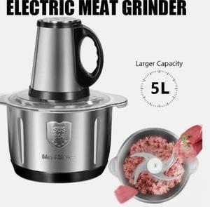5L Electric Meat Grinder Mincer Mixer Blender Food Chopper Processor Blenders UK,Food Processor