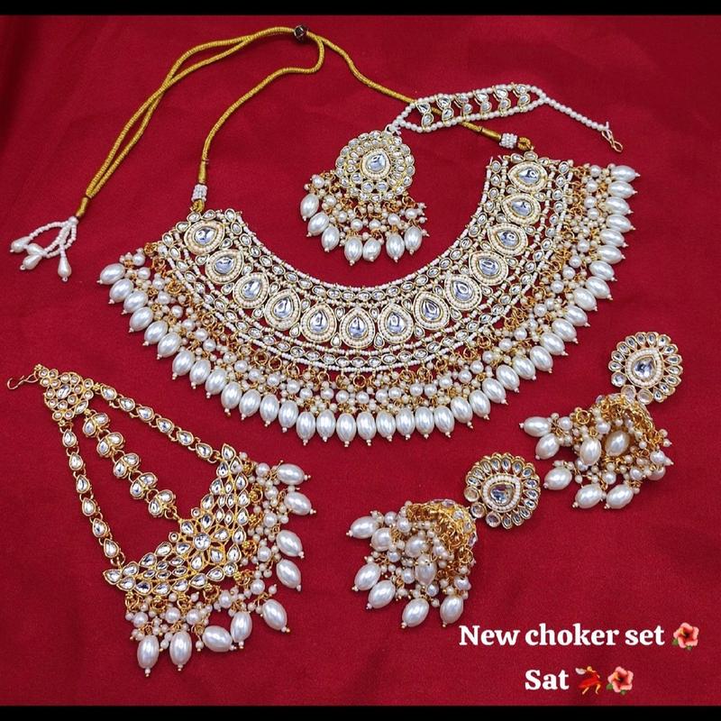 A001 ANTIQUE POLISH PATWA NECKLACE SET 2