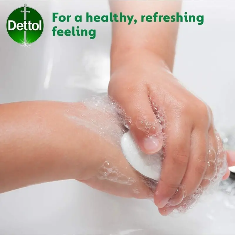 Twin Pack Dettol Soap Original Antibacterial Bar - 100g Each Body Care Body Wash 2