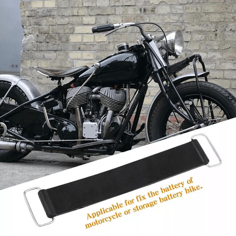 Battery Rubber Band Strap Fixed Holder Bandage Belt Stretchable For Motorcycle. 2