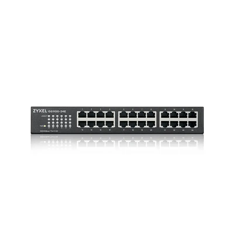 Zyxel GS1100-24E Unmanaged Gigabit Ethernet (10/100/1000) Black 2