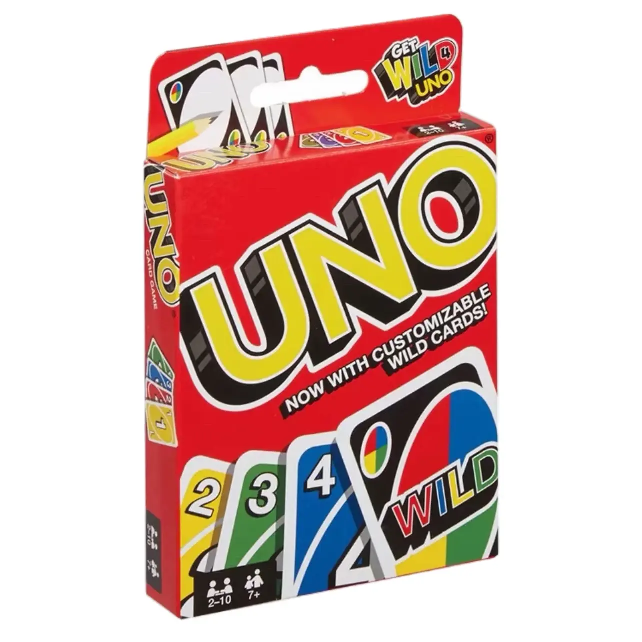 Mattel Wild UNO Card Game 112 Cards Family Children Friends Party Gift X Mas UK