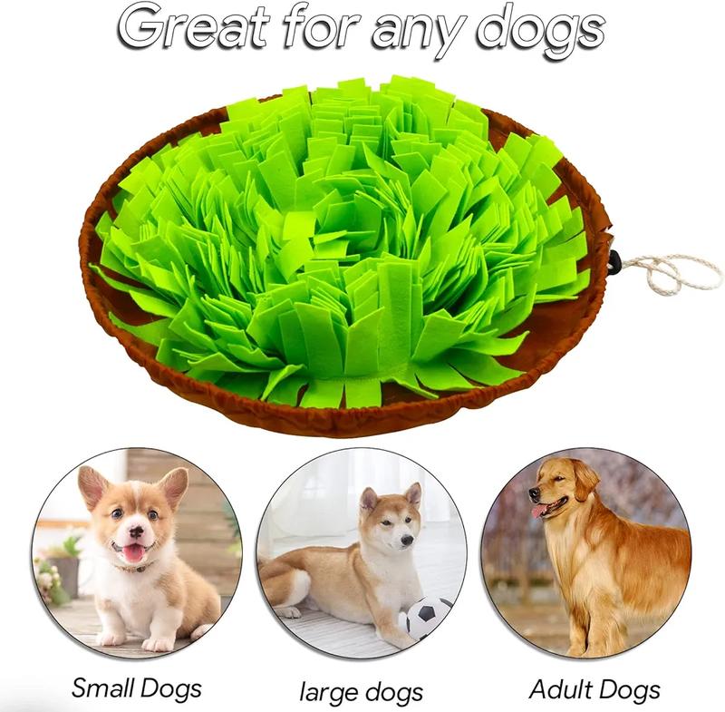 Snuffle Mat for dogs food | Dog Enrichment | Interactive Dog Toys | Nose Work for Dogs | Dog Scent Training | Mentally Stimulating Toys for Dogs | Slow Feeder Dog Games | Dog Gift | Fun Puzzle Play for Pets dog  toys dog  snuffle snuffle  mat dog  gift 5