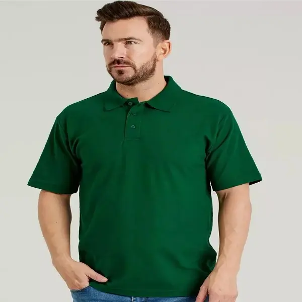 UCC Polo Shirt 50/50 Heavyweight Piqué 240gsm Work Wear Mens Top Strong Fabric Menswear Classic Casual Underwear Menswear Shortsleeve Fabric Tropical Biker 4