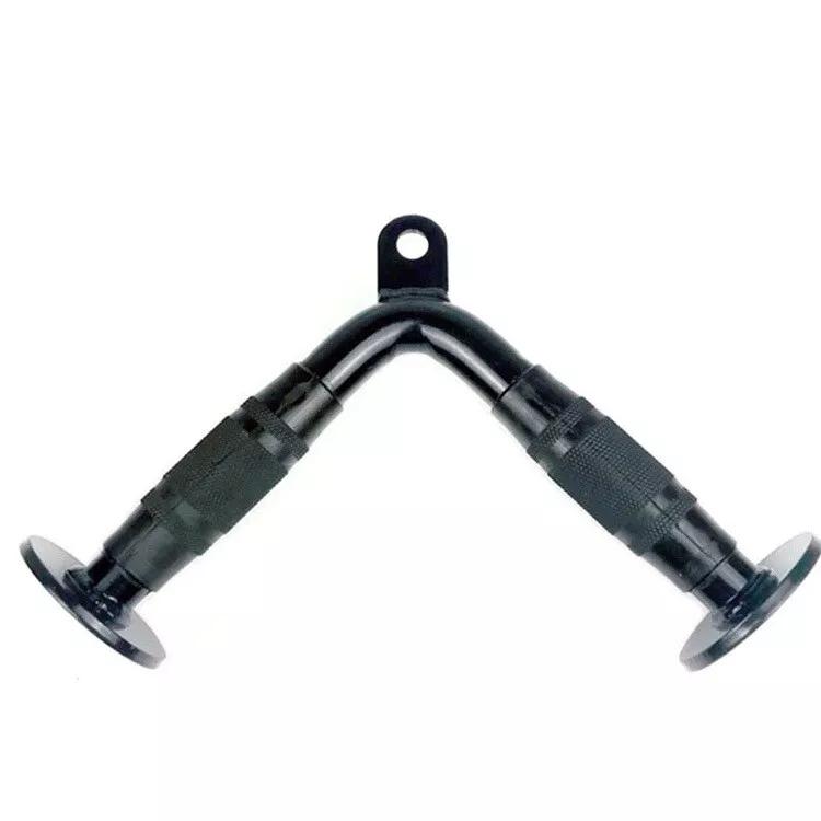 Product Introduction of Tricep V Bar Pull Down Multi Gym Machine Cable Attachment with Close Grip Handle 2