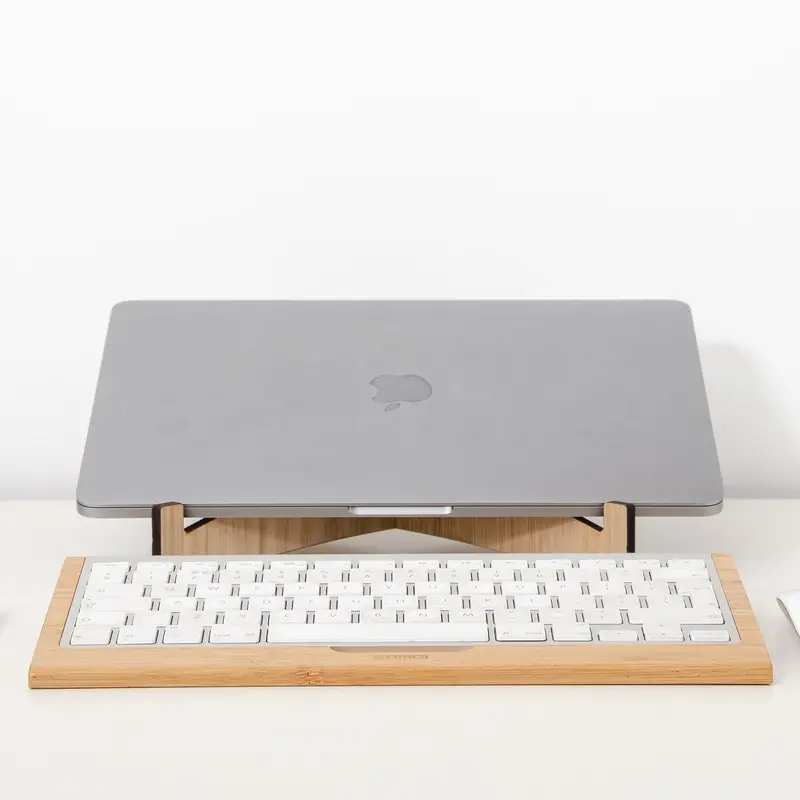 Eco wooden laptop stand 8