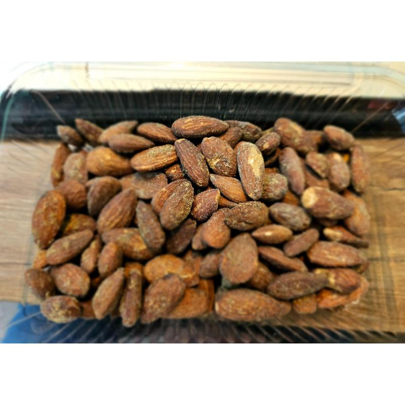 Premium Smoked Almonds - Rich, Savory Taste with a Satisfying Crunch - Protein, Snack Badam 2