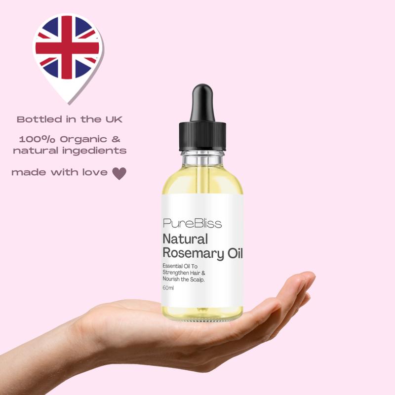 Rosemary Essential Oil Hair Growth Loss & Skin Care Treatment Pure Oil 60ml UK 2
