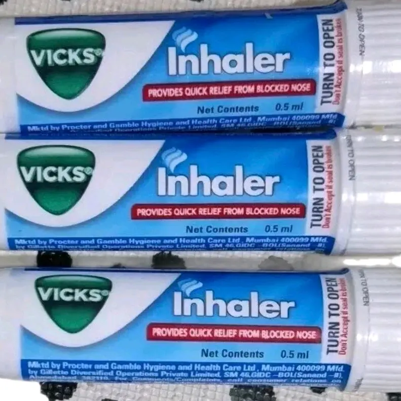 Vicks Nasal Inhalation Stick for Sinusitis and Allergies, 3 Pack