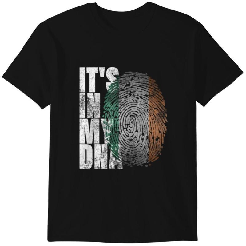 Its In My DNA Irish Retro Vintage Celtic Gifts Ire T Shirts Gildan Heavy Cotton 1