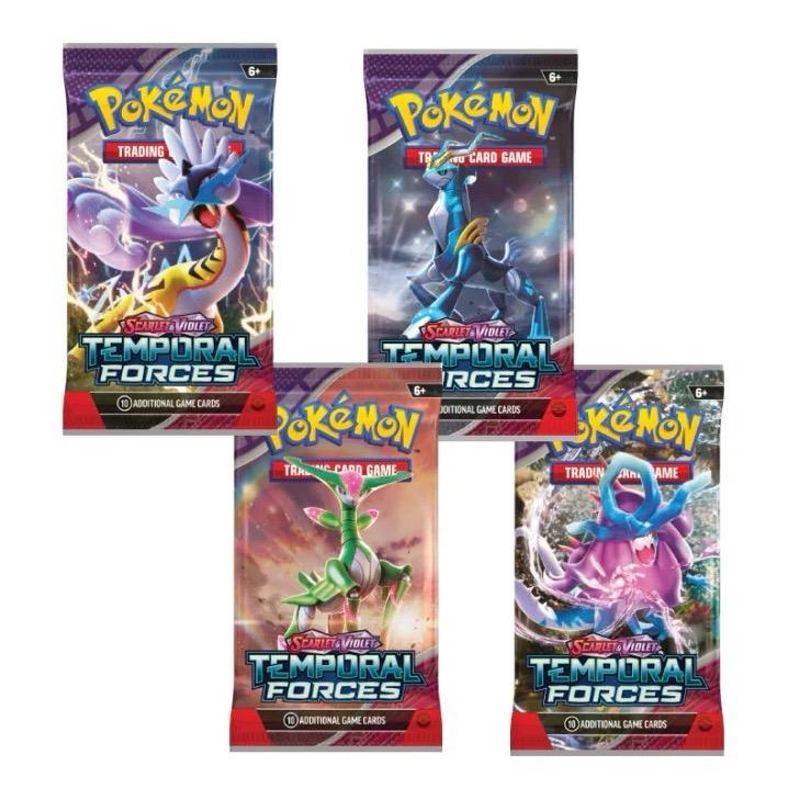 ***LIVE OPENING*** TRADING CARDS Scarlet & Violet Temporal Forces Booster Packs 5