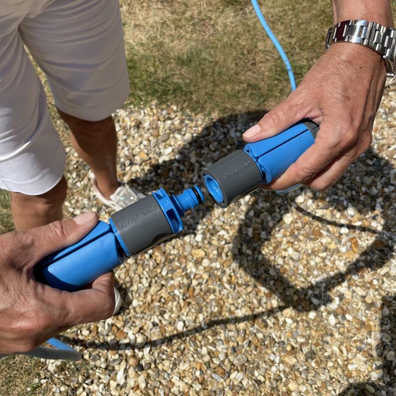 Qwickhose Double Male Hose Joiner - Coupler for Two Hosepipes 3