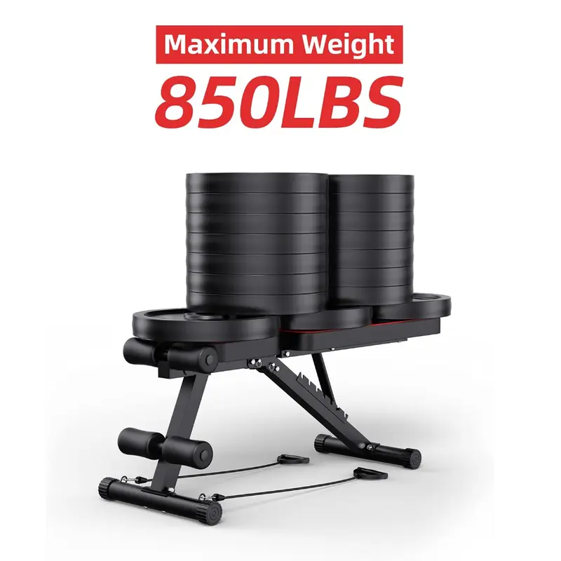 GymSets Adjustable & Foldable Weight Bench 3