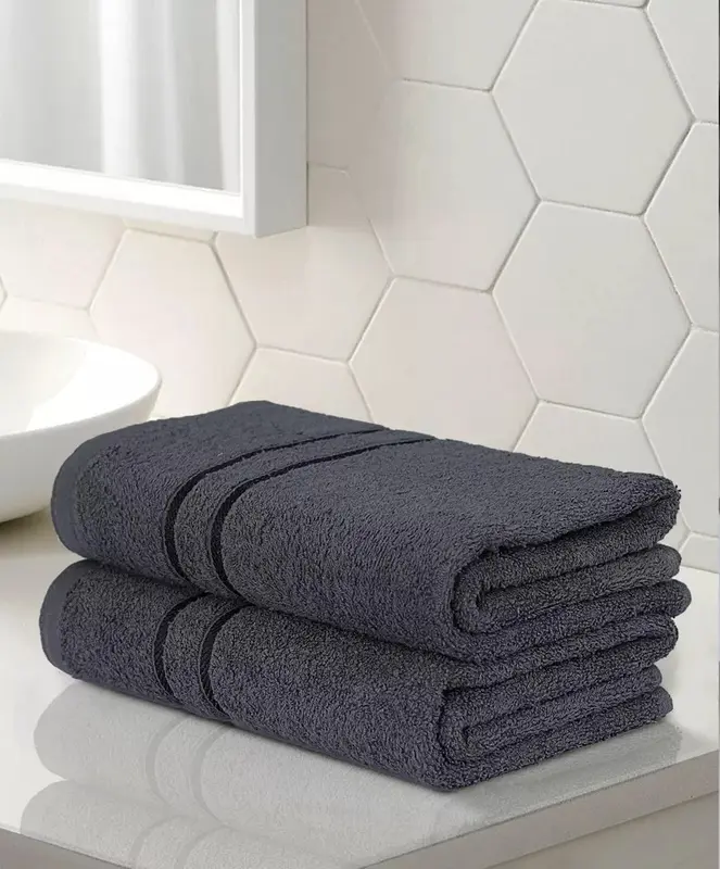 2x Luxury Towel Bath Sheet Set – Soft, Absorbent, 100% Cotton, Large Spa Towels 3