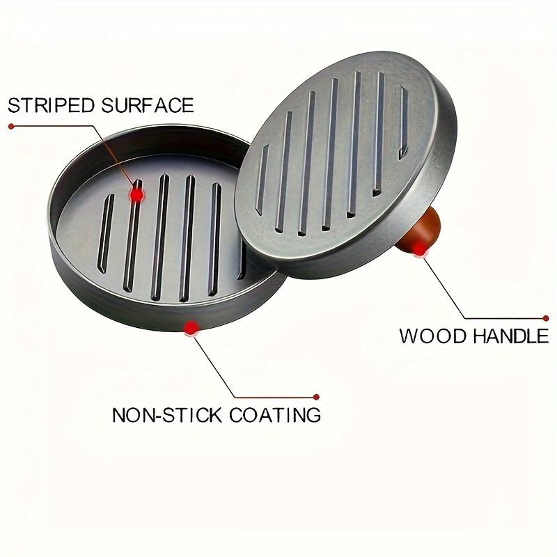 Product Introduction of 1pc Burger Press Non-Stick Hamburger Press Patty Maker Mold |   Meat Beef Cheese Veggie Burger Maker For Grill Griddle BBQ Barbecue 3