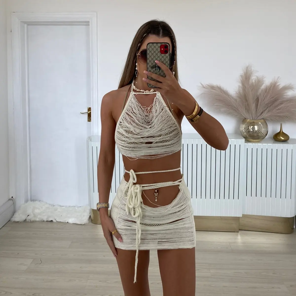 Boho beige - SKIRT