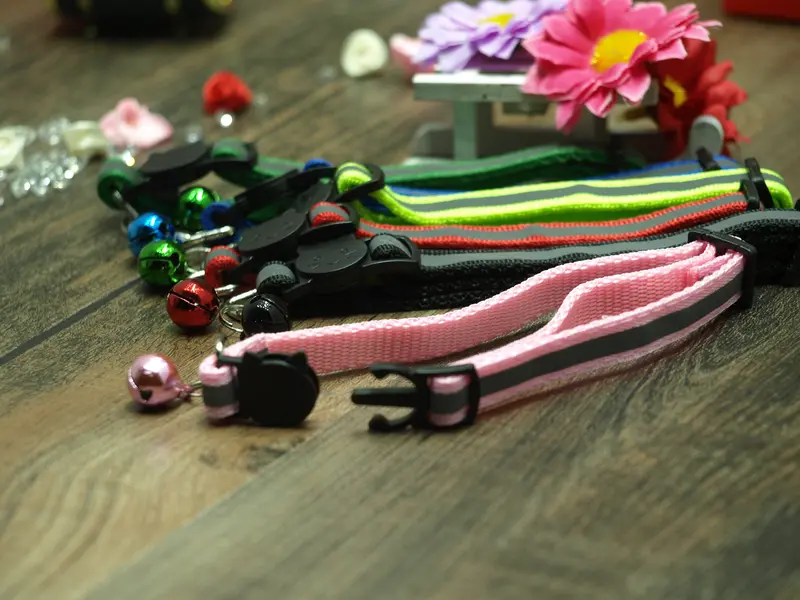 Personalised Engraved Cat Tag, Dog, Kitten Pet ID Collar Customised Any Name Charm Glitter Neck Sparkly Two colours 6