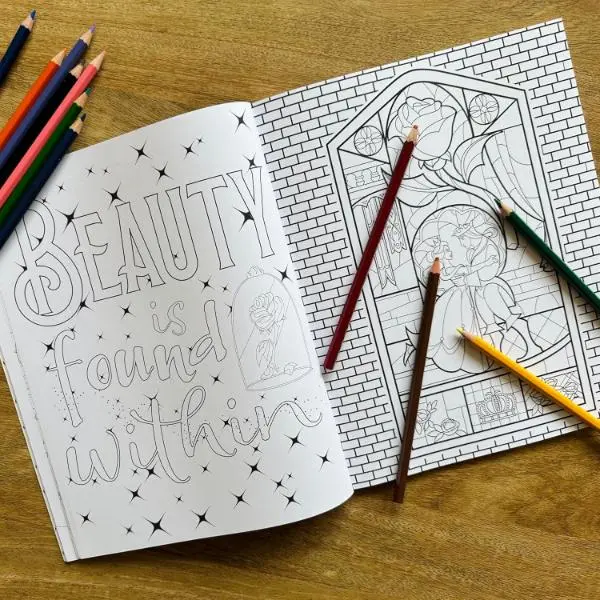 Disney Quotes to Live Your Life By Colouring Book: A collection of inspirational sayings and words of wisdom 1