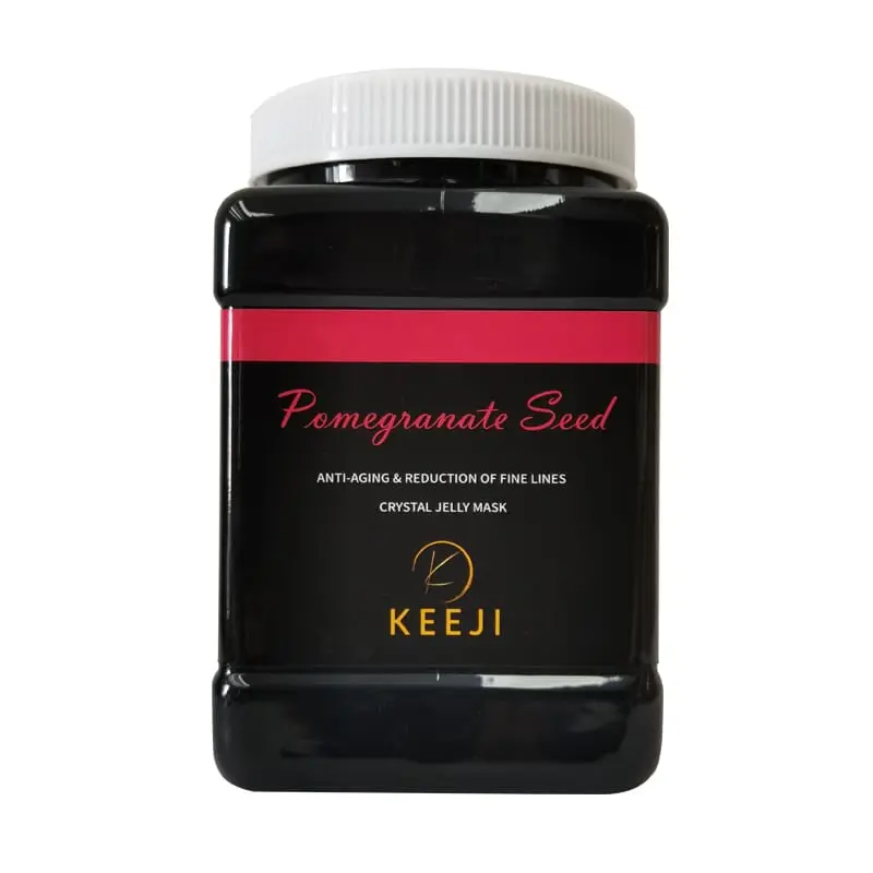 Keeji POMEGRANATE SEED Hydro Jelly Powder Mask - Skin Care - 650g - Cruelty Free - Moisture Calm Soothe Boosting face mask - Smooth, Peel, Skin Repair