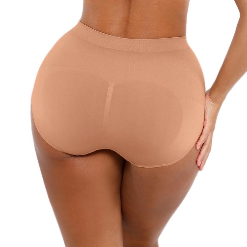 Tummy Control Pant Women's Seamless Shaper Full Panties with 3D Effect - Shapewear - Womenswear Compression Panty Comfort Sexy Basic Comfortable Nylon lingerie Elastic Soft Smooth Everyday Knitting Light Yarn 4