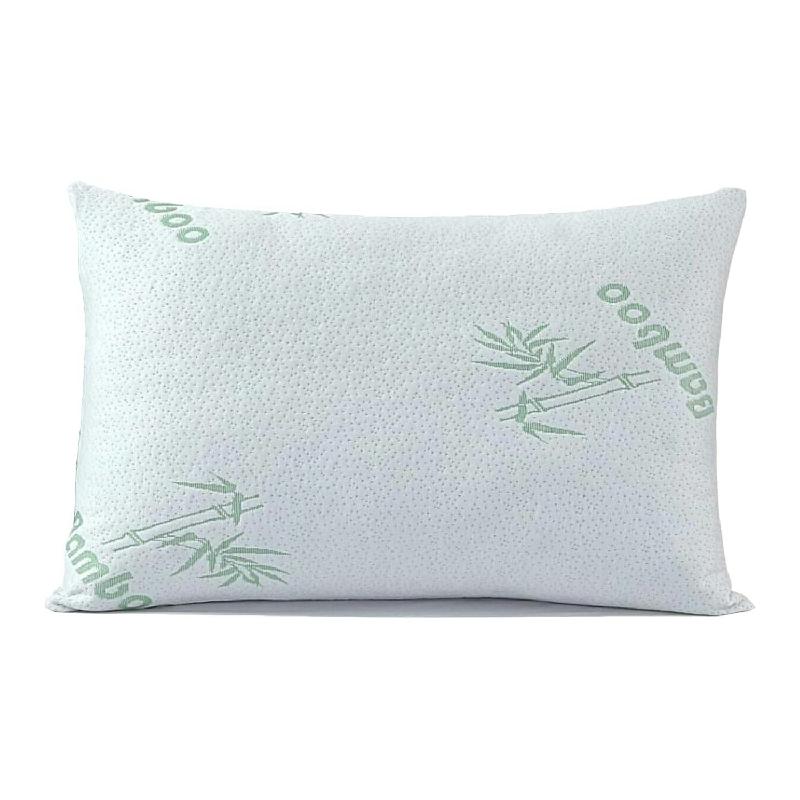 YORKSHIRE HOMEWARE Luxury Jumbo & Bamboo Cover Bounce Back Pillows, Bamboo Cover Hollow fibre Filled Pillows with Bamboo Removable cover for Back Neck & Shoulder Support Sleeping Pillows 6