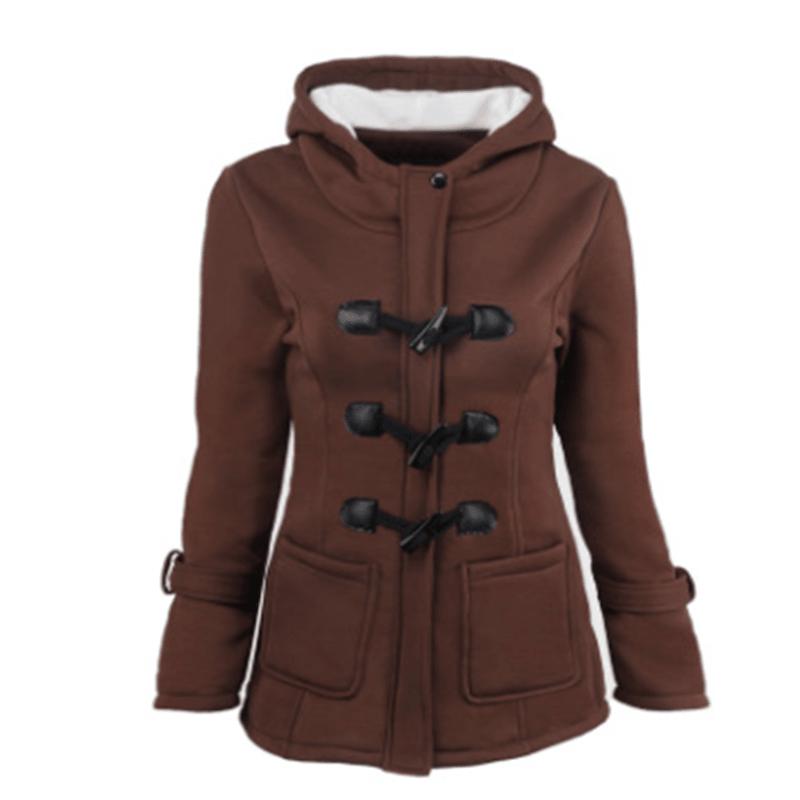 Fur Collar Long Jacket Women Clothing Fashion Womenswear Coat Hoodie  Fabric Light plain casual jackets & coats Pocket Accessories Asian hooded plain jackets & coats lapel street ladies solid minimalist 1