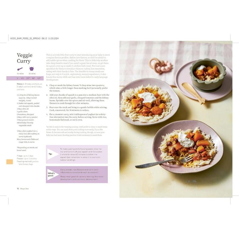 Moon and Rue: Baby-Led Weaning Made Easy: Includes 70 nutritious weaning recipes for 6-18+ months Hardcover – 13 Jun. 2024 6