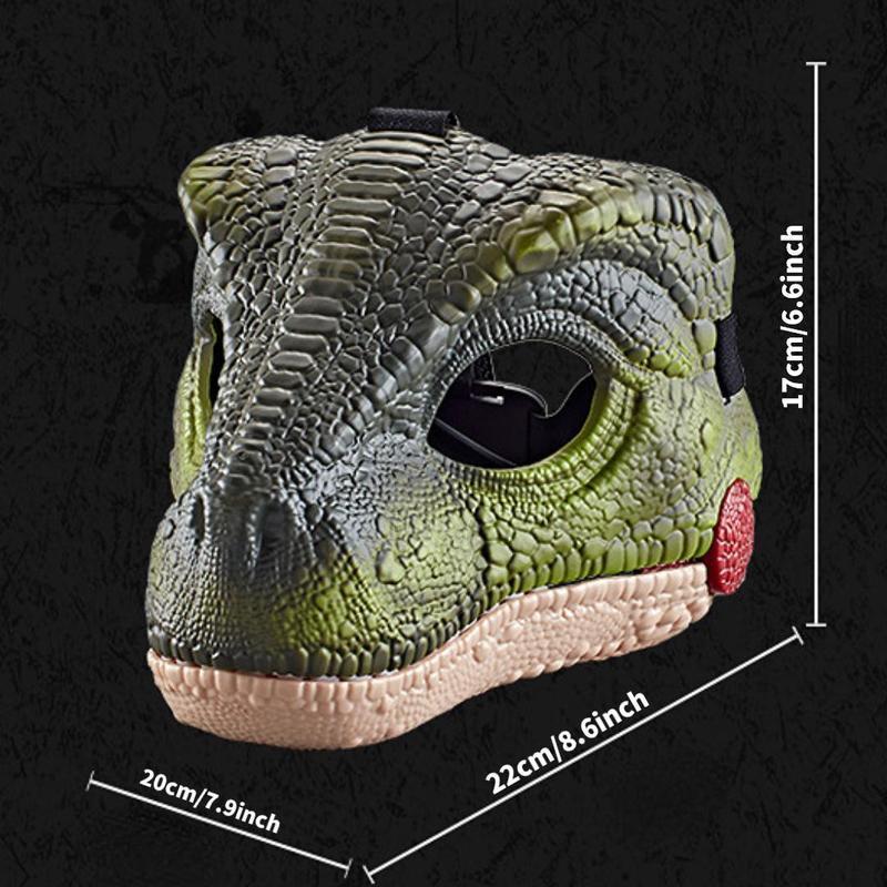 Dinosaur Design Mask (1 Piece), Novelty Mask, Party Toy, Adult Mask, Funny Mask for Party Accessories 2