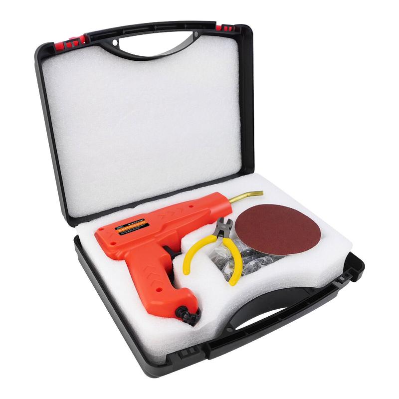 Product Introduction of Hot Stapler Car Bumper Fender Welding Welder Gun Plastic Repair Kit with Staples 12