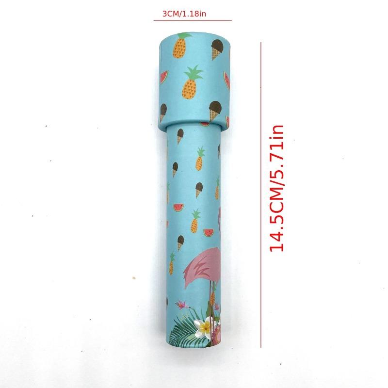 Colorful Cartoon Kaleidoscope - Interactive Logical Rotating Toy, Durable Plastic, 14.48cm - Magic Classic with Dinosaur & Animal Designs for Youngsters Ages 3+ | Includes 1 Kaleidoscope 2