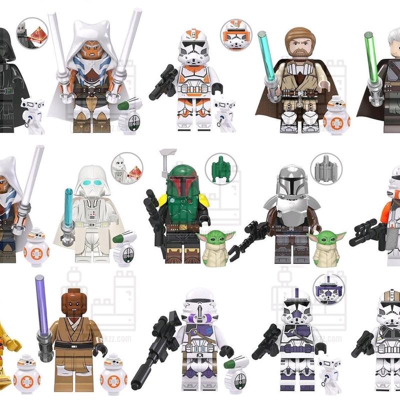 space wars minifigures set building blocks 1
