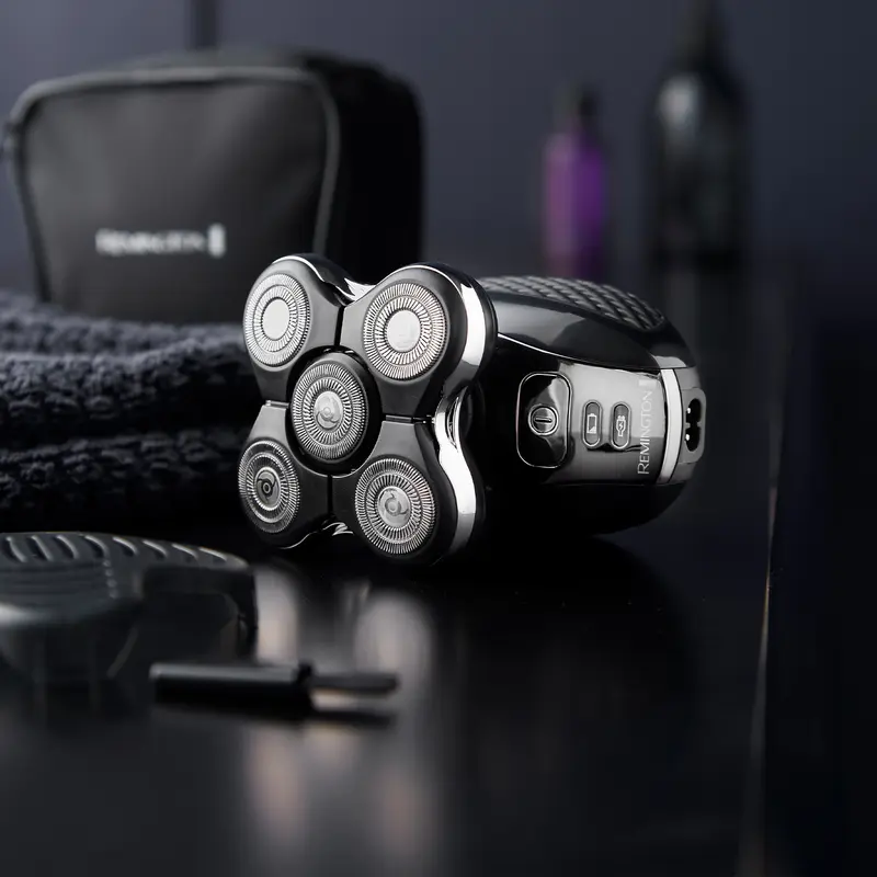 Remington Head Shaver | RX5 Ultimate Series | Bald Head Shaver | Head Shaver for Men | Mens Head Shaver | 5 Cutting Heads | 50 Minute Run Time | Close Shave | Smooth Comfort Trimmer 3
