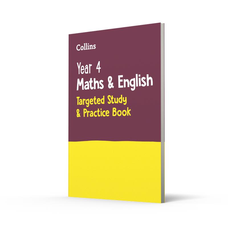 Year 4 Maths and English KS2 Targeted Study & Practice Book: Ideal for use at home (Collins KS2 Practice) by Collins KS2 [Book] 1