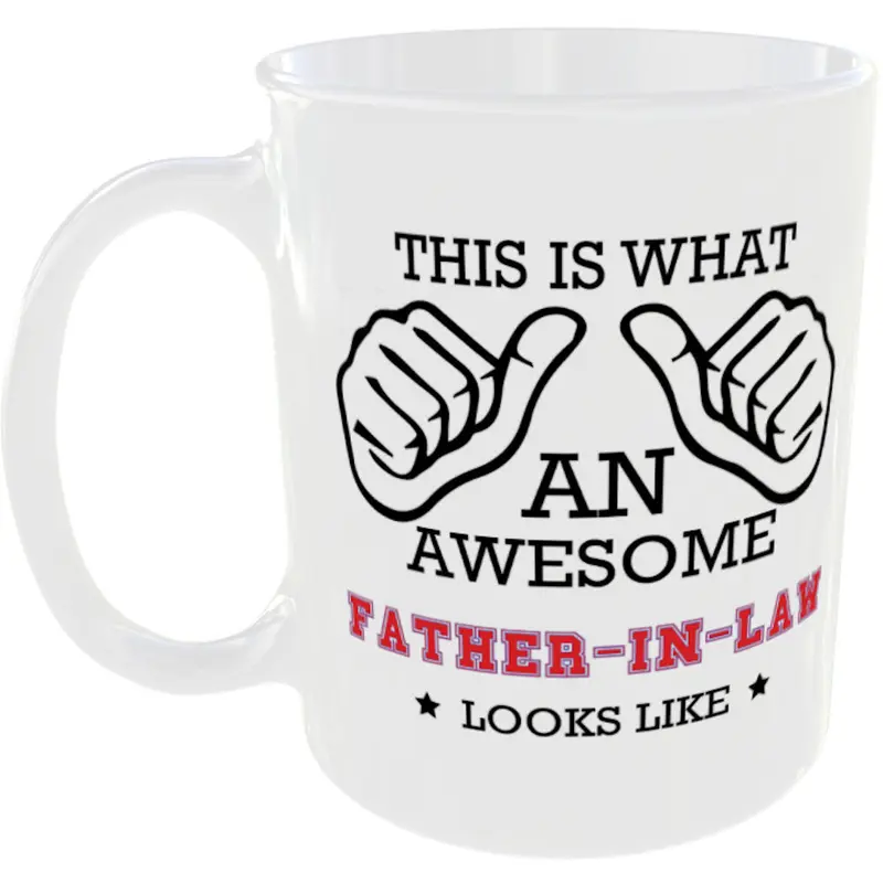 This is what an awesome Father-in-law looks like - gift mug 0