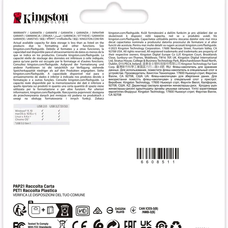 Kingston DataTraveler SE9 Gen 3 - 256GB Metal USB 3.2 Gen 1 Gold Flash Drive 1