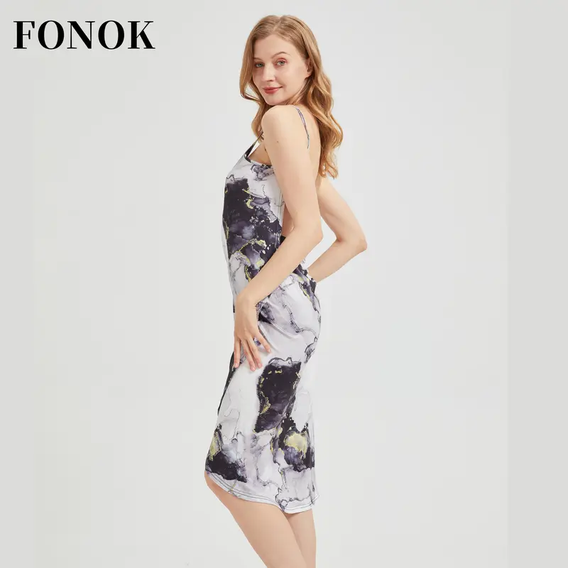 【FONOK】S-5XL Fancy beach dress Women Bikini Cover Up Swim Beachwear Long Maxi Wrap Sarong Beach Holiday Dress Womenswear 5