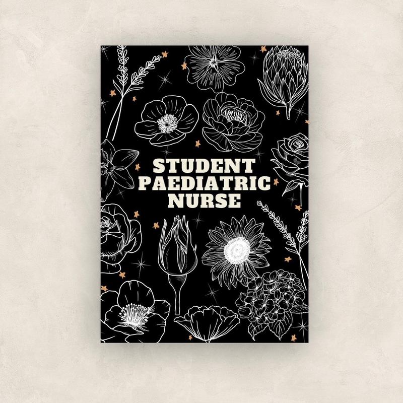 Student Nurse Planner, Weekly Undated, Paediatrics, Mental Health, Learning Disabilities Nurse, Wirobound, Meds Learning Tracker, Placement Tracker 7