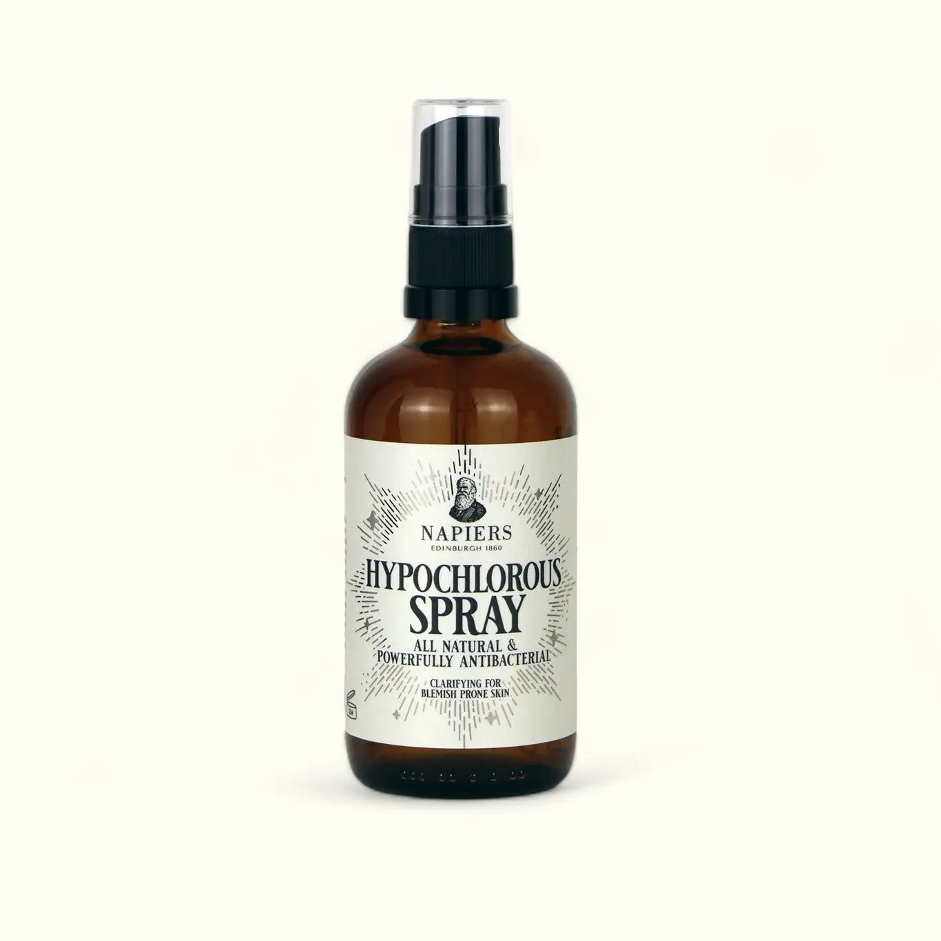 Napiers Hypochlorous Acid Spray - Naturally Powerful Antibacterial Spray - Suitable As A Clarifying Toner Spray For Face- Fragrance Free And Gentle Enough For Even The Most Sensitive Skin Suitable For Acne Prone Skin- Daily Skincare | face  spray