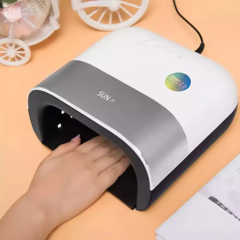 48W Sun3 Led UV Nail Lamp Nail Dryer Gel Polish Manicure Light Smart Timer New 4