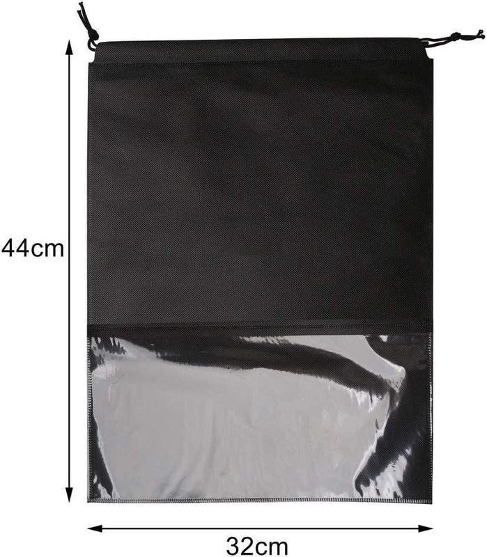 20X Large Portable Shoes Bag Travel Storage Pouch Drawstring Dust Bags Non-Woven 5