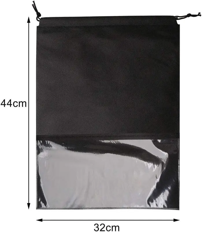 20X Large Portable Shoes Bag Travel Storage Pouch Drawstring Dust Bags Non-Woven 5